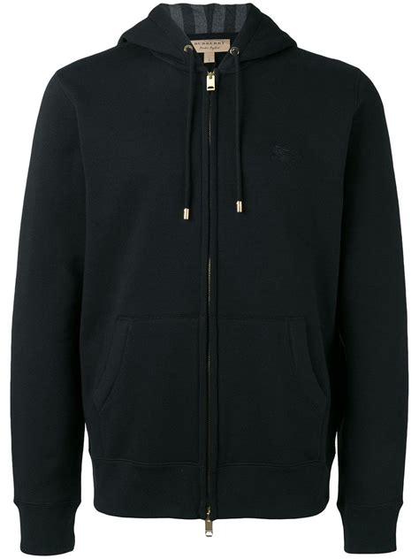 burberry mens crewneck|Burberry black zip up hoodie.